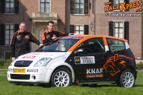 Hans Weijs Junior en Hans van Goor